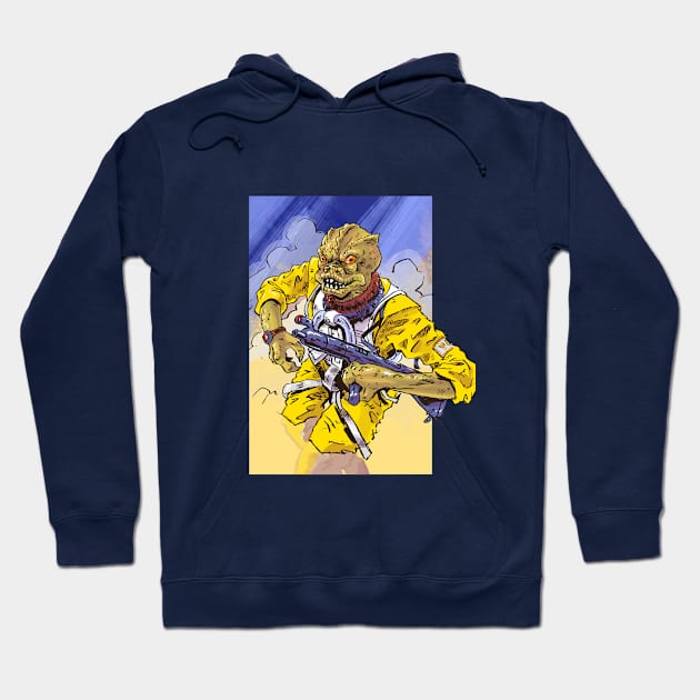 Bossk Hoodie by RossHayes